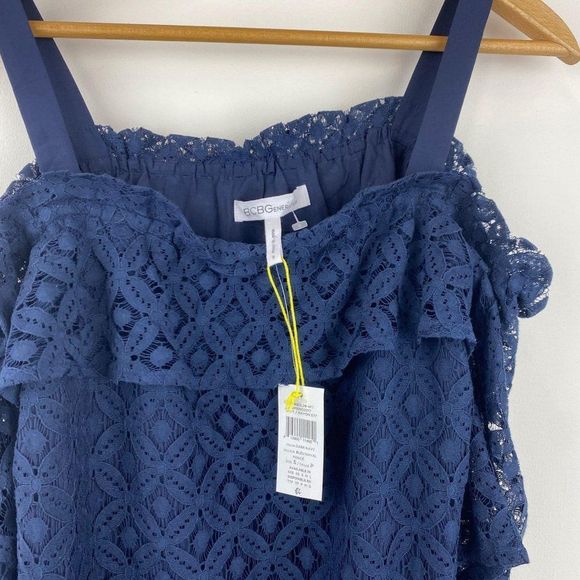 BCBGENERATION Off Shoulder Lace Dress NWT - Picture 5 of 7